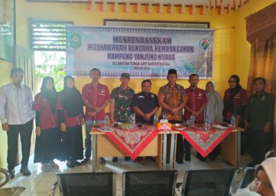 Musyawarah Rencana Pembangunan Kampung Tanjung Kuras Kecamatan Sungai Apit Kabupaten Siak Tahun 2024 untuk Tahun 2025