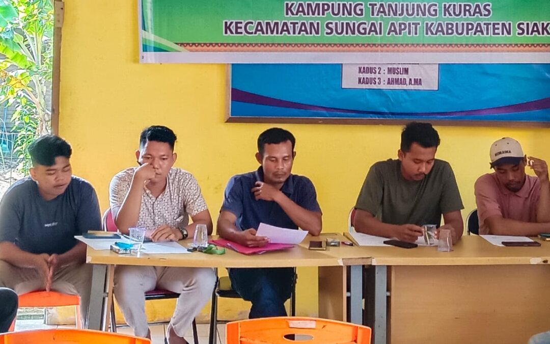 Panitia Turnamen Sepak Bola Peringatan HUT RI Tahun 2024  Gelar Technical Meeting
