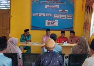 Musyawarah Kampung Penetapan Bantuan Siswa Kurang Mampu