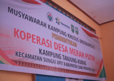 MUSKAMSUS Pembentukan Koperasi Merah Putih Kampung Tanjung Kuras Tahun 2025